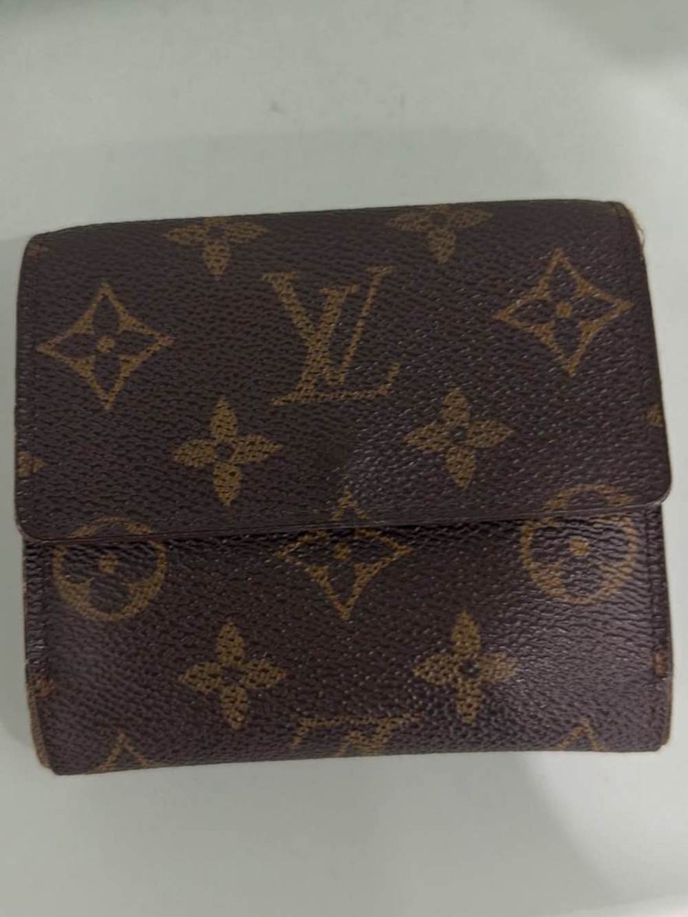 Louis Vuitton Monogram Compact Wallet - Dark Brown & Tan